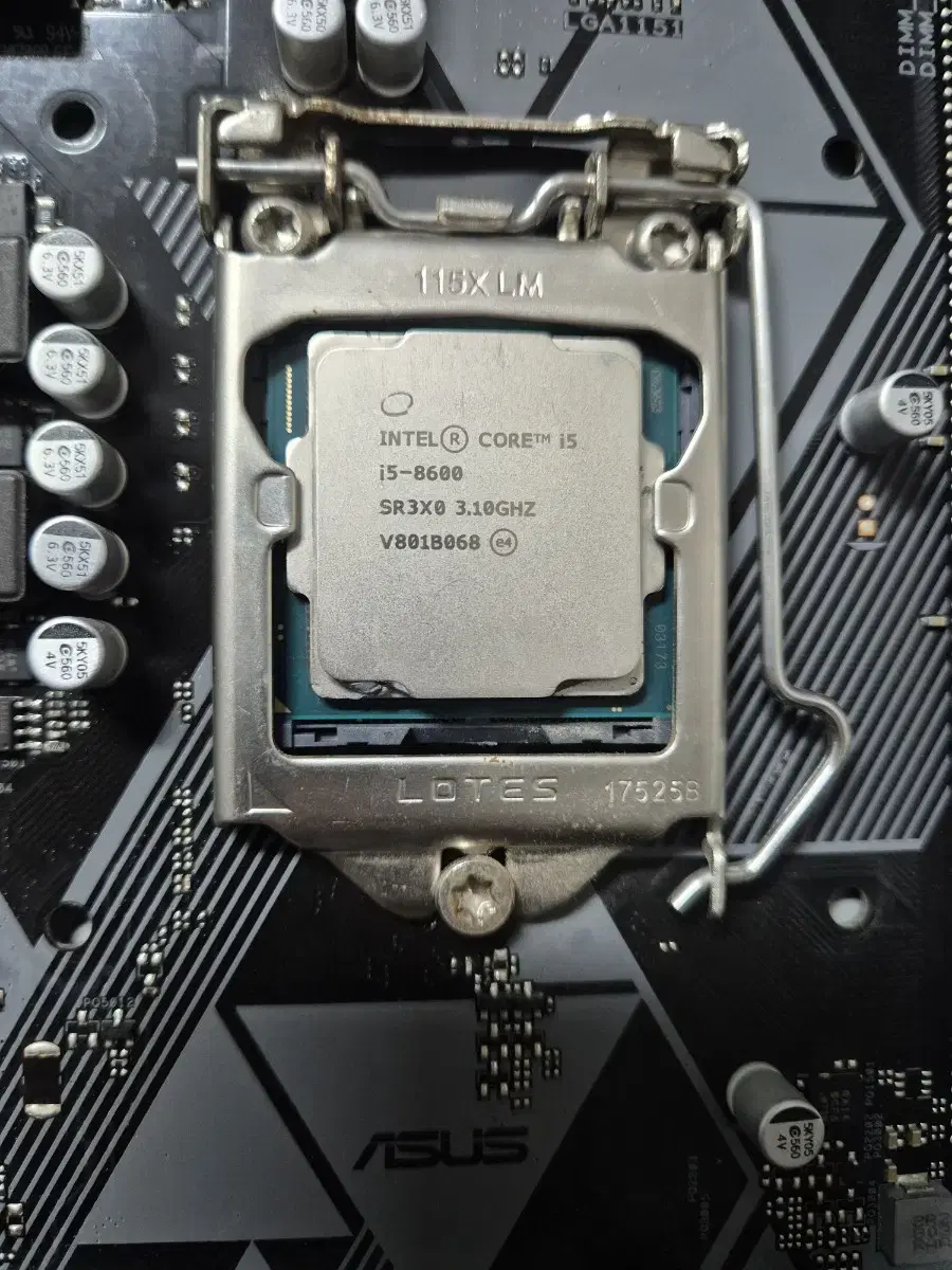 cpu i5 8600, 메인보드 h310m, 쿨러, 케이스 팝니다